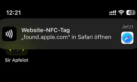 website nfc tag found apple|nfc tag apple watch.